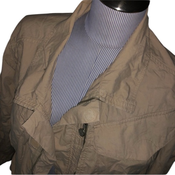 aem'kel khaki AS NEW Out of Africa safari style field jacket EUC si… - Picture 1 of 5